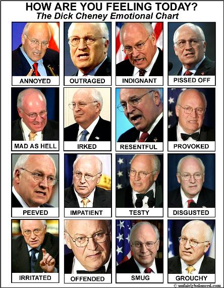 Décrypter les expressions de Dick Cheney