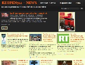 Site internet d'information quotidienne de ReOpen911