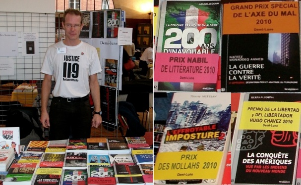 ReOpen911 est présent aux côtés des éditions Demi-Lune au Salon de l'Autre Livre, à Paris en 2010 (avec remise de nombreux prix...)