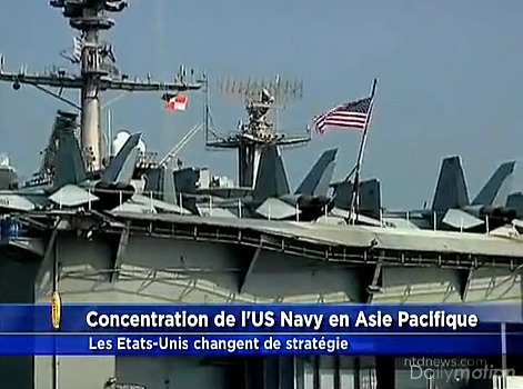 Concentration de l'US Navy en Asie Pacifique