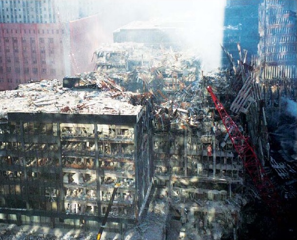 Dommages du bâtiment 6 du World Trade Center