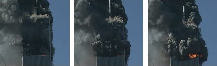 Effondrement complet, symétrique et vertical de la Tour Nord du World Trade Center le 11 septembre 2001 à New York